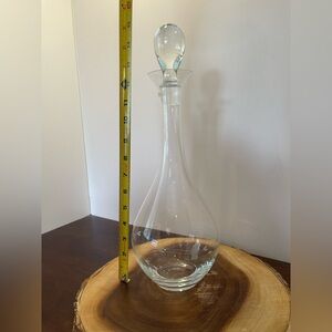 Princess House Heritage Glass Decanter, # 419
With stopper